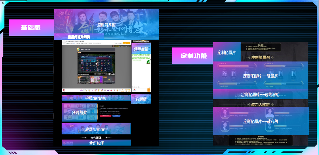 网络直播平台广告